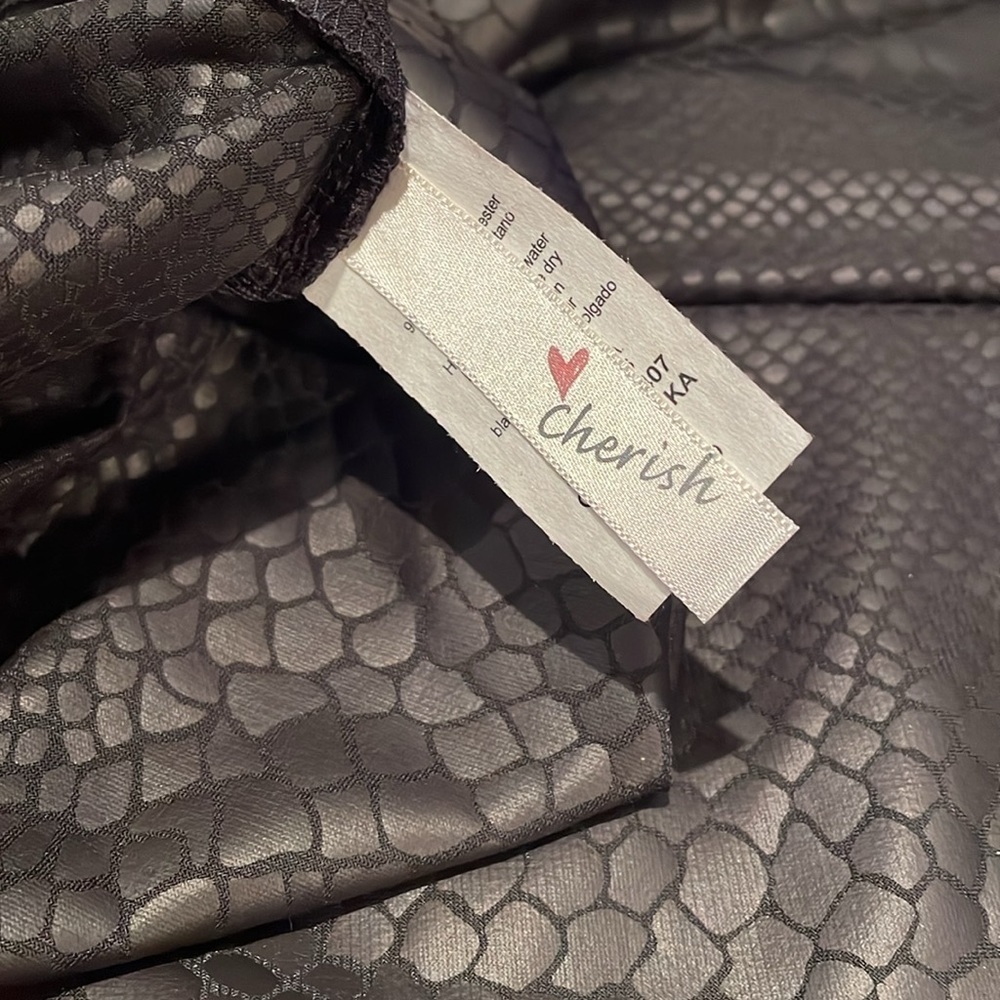 High Waist Faux Leather Snakeskin Leggings New